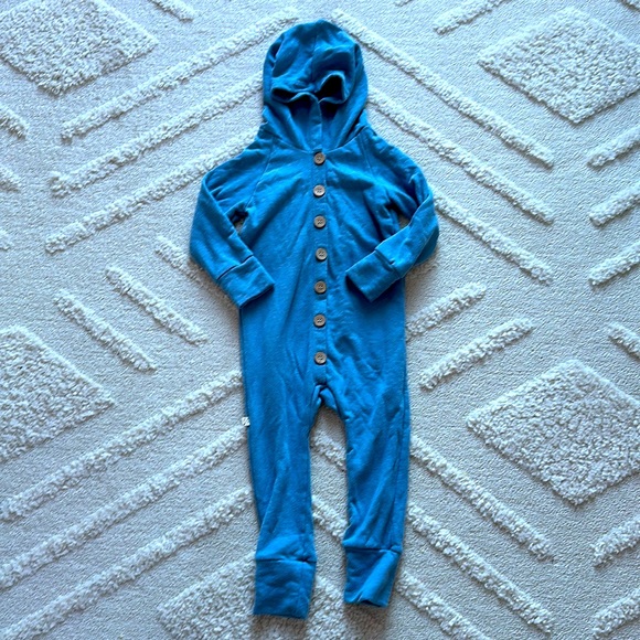 childhoods clothing Other - Childhoods clothing hooded romper blue